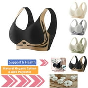 Divhosrg Caralush Lifting Bra, Lushfitting Powerful Push-up\u0026nbsp;Seamless Bra, Seamless Push-up Bra Back Bulge, Bras for Women No Underwire Full Support Black 34